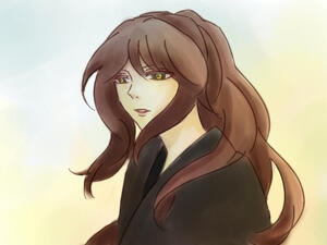 憂いを帯びた軍鶏/ふらっぺさん